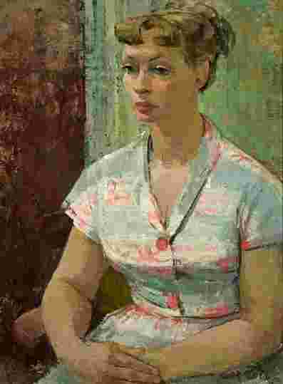 Museum & Art Swindon - August 2025: 'Seated Figure' by Leslie Cole