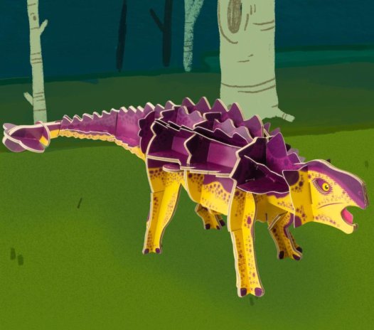 Museum & Art Swindon - Build Your Own Ankylosaurus