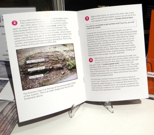 Museum & Art Swindon - Fossil Hunters Walking Tour of Geology Booklet