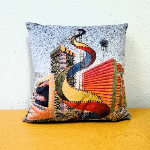 Museum & Art Swindon - Henry Orlik Helter Skelter Cushion