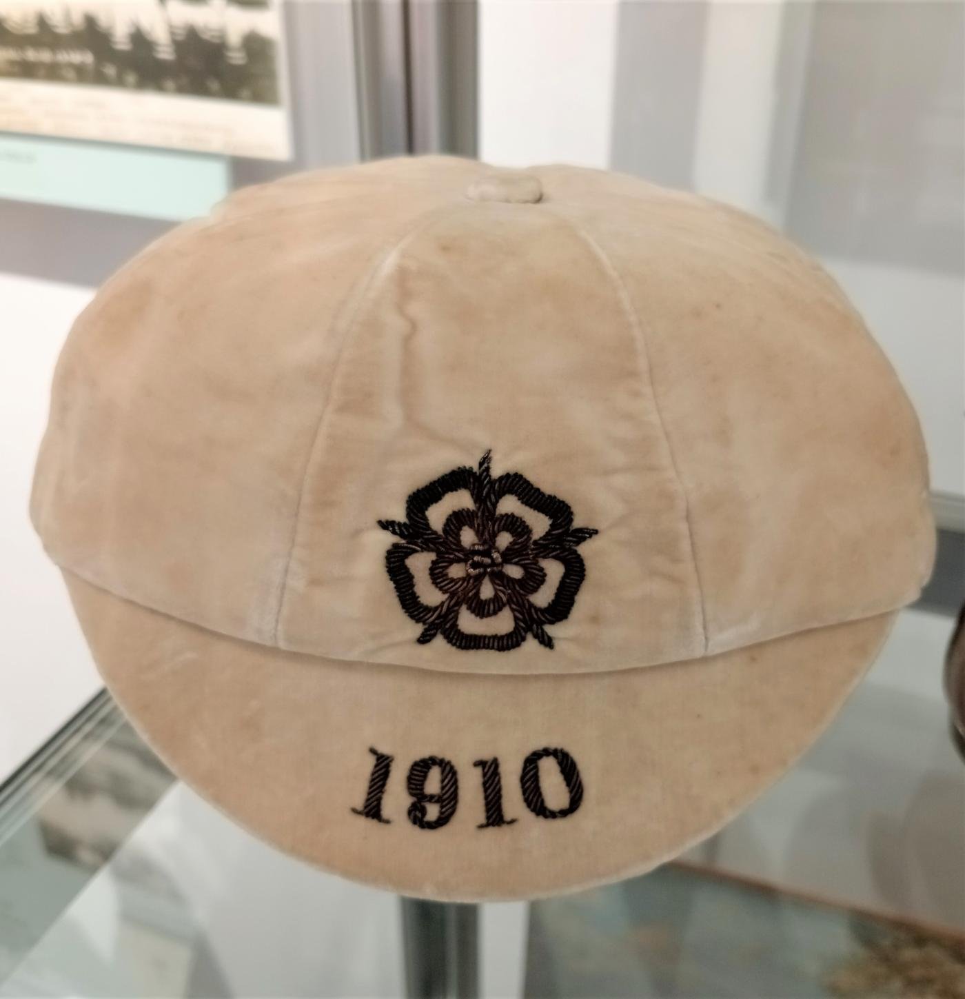 Museum & Art Swindon - July 2024 - Football Cap belonging to Harold Fleming (STFC)