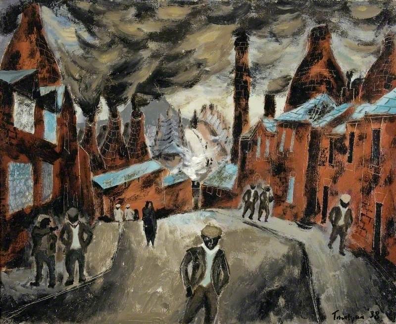 Museum & Art Swindon - April 2025: The Potteries by Julian Trevelyan