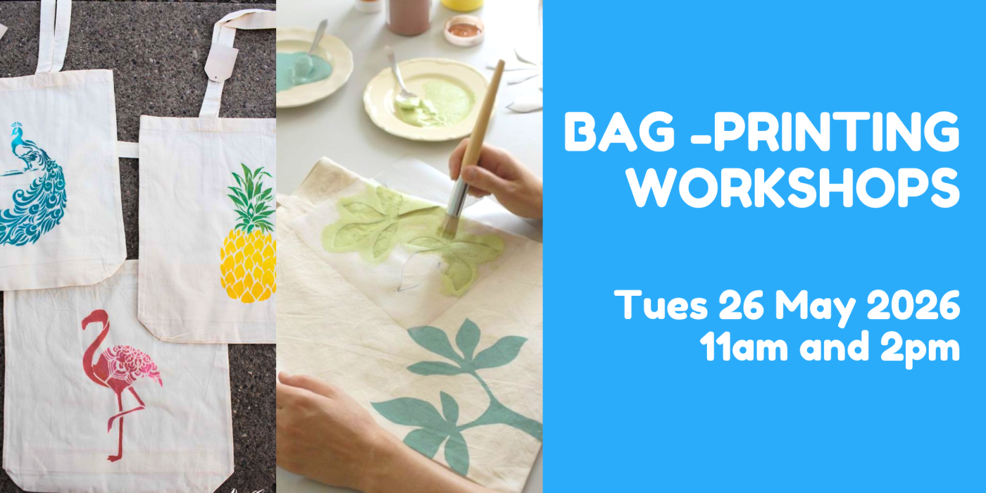 Museum & Art Swindon - Bag-printing workshops