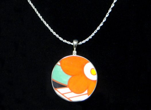 Museum & Art Swindon - Circular Clarice Cliff Art Deco Necklace