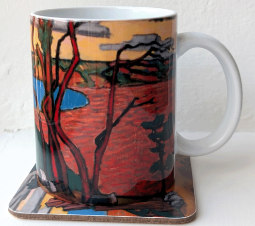 Museum & Art Swindon - Henry Orlik Helter Skelter Melamine Coaster