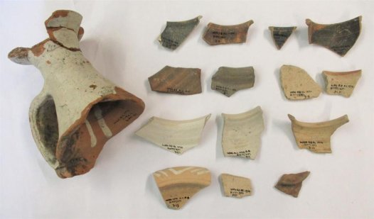 Roman pottery at Museum & Art Swindon